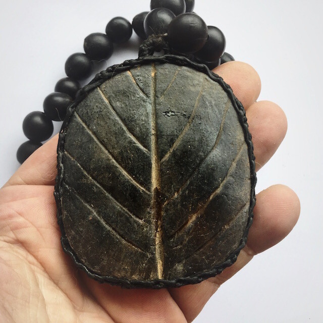 Pra Yord Khun Pol Pim Yai Ongk Kroo Amulet + Lek Lai + 54 Bead Sacred Berry Prayer Rosary - Luang Por Prohm 2548 BE