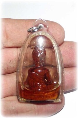 Lersi Kalaikote Deer Headed Hermit God hand carved Takian tree wood in Nam Man Prai Limited Edition  Pra Ajarn Supasit