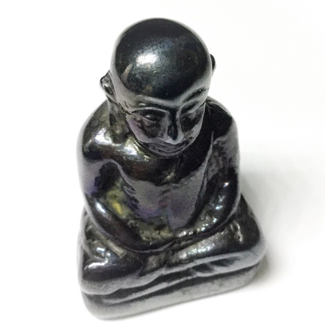 Pra Luang Por Ngern Lek Lai Bucha Statuette - Luang Por Huan - Wat Putai Sawan 2548 BE