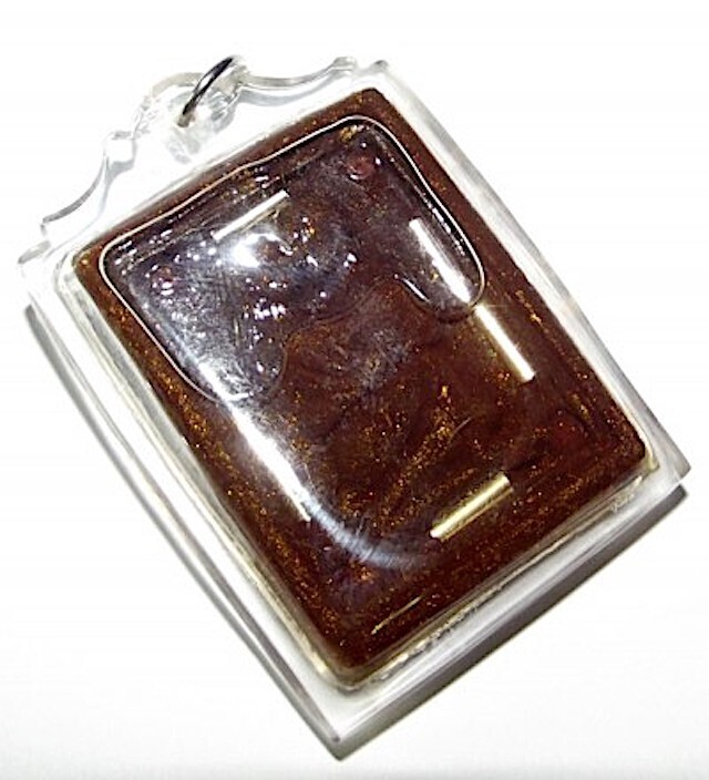 In Koo Plerng Pim Sorng Hnaa Ongk Kroo Chae Nam Man Prai 6 Ploi Sek Gems 5 Silver Takrut Luang Por Somsak 2555 BE