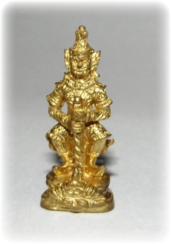 Taw Wes Suwan Jao Khom Sap ('Ruling Lord over Treasured Possessions') - Luang Por Wichai - Wat Utumporn