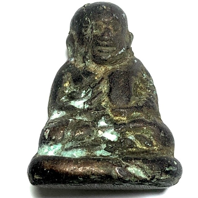 Pra Luang Por Ngern Pim Khee Ta Pern Dtaek - Broken Gun Edition 2528 BE - Wat Kongkaram (Wat Bang Klan)