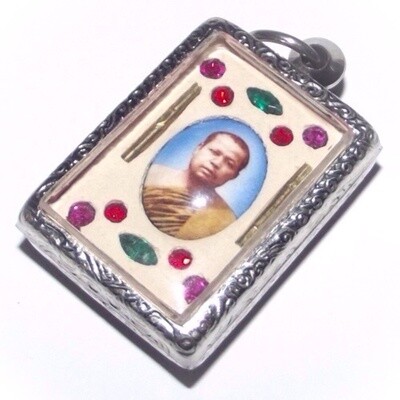Taep Jamlaeng Butterfly King Amulet 'Lai Sen' edition 2553 BE - Kroo Ba Krissana Intawano