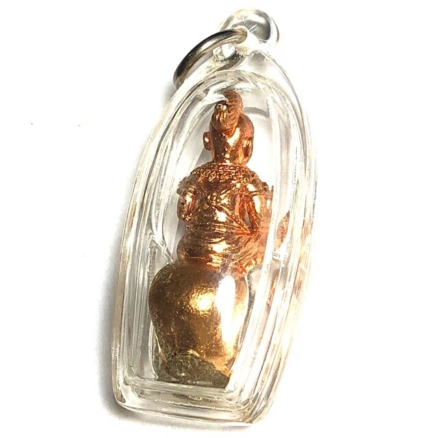 Kumarn Tong Jao Samrit Prai Grasip Ghost Whisperer Sacred Metals Gemstone Eyes Prai Kumarn Powder Filled Pra Ajarn Supasit