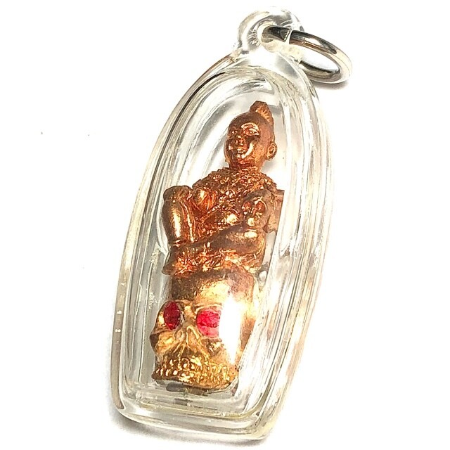Kumarn Tong Jao Samrit Prai Grasip Ghost Whisperer Sacred Metals Gemstone Eyes Prai Kumarn Powder Filled Pra Ajarn Supasit