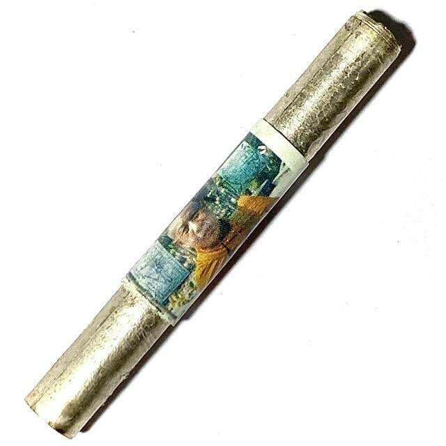 Takrut Choke Lap Phaen Ngern Ud Pong Serm Palang Gaay Filled with Libido Increasing Powders 2564 BE LP Simpalee 126 Year Old Monk