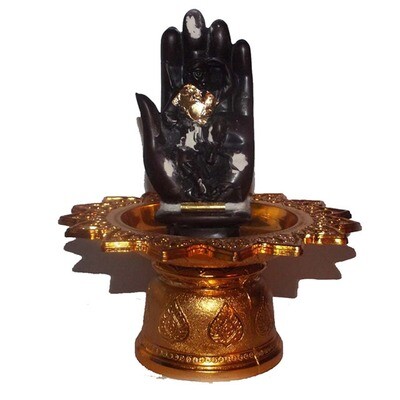 Arahant Bpraab Marn Fa Mer Pra Yulai - Yoo Lai Fuor on Urai Buddha Hand with Takrut Bracelet - Ajarn Apichai Decha Master day 2555 BE Edition