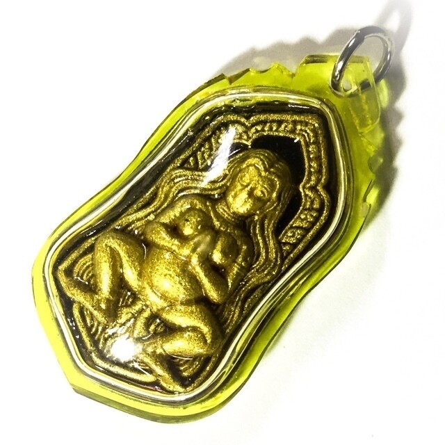 Mae Gamnerd Nang Pim Prai Maha Sanaeh in Nam Man Prai Sacred Earths 3 Takrut &amp; Enchanted Pearl - Ajarn Hnan Kong