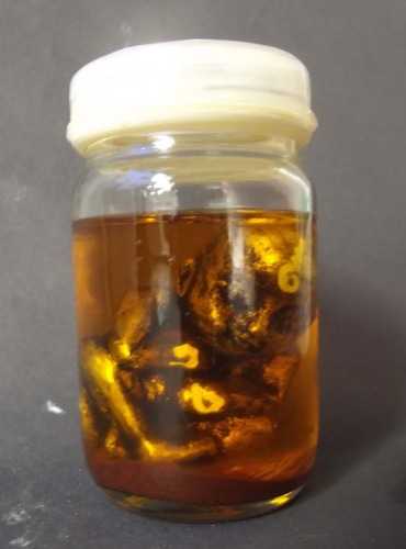 Kumarn Nai Hlo Nam Man (Kumarn Tong in Jumbo size Jar of Metta oil) Fang Chin Aathan+ takrut Ngern (silver Takrut inserts) - Luang Ta Naen - Pha Cha Boran (Sri Saket)