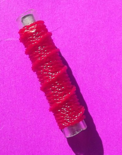 Takrut Gaam Taep Sangwas Sai Lang (Kama Sutra Dark Sorcery spell) 3.2 Cm long - Pra Ajarn Khaeg - Wat Koh Phu Hang (Kalasin)