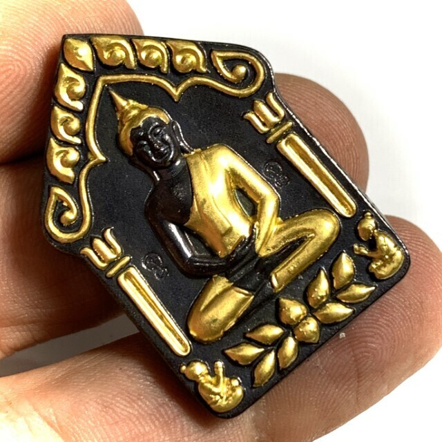 Khun Phaen Na Sethee Hnaa Tong Ongk Kroo Pim B Yai Dork Rak Sorn 3 Takrut Monk Robe, Gemstone, Gai Gaew Cockerel & In Koo in Sacred Powders Kroo Ba Na