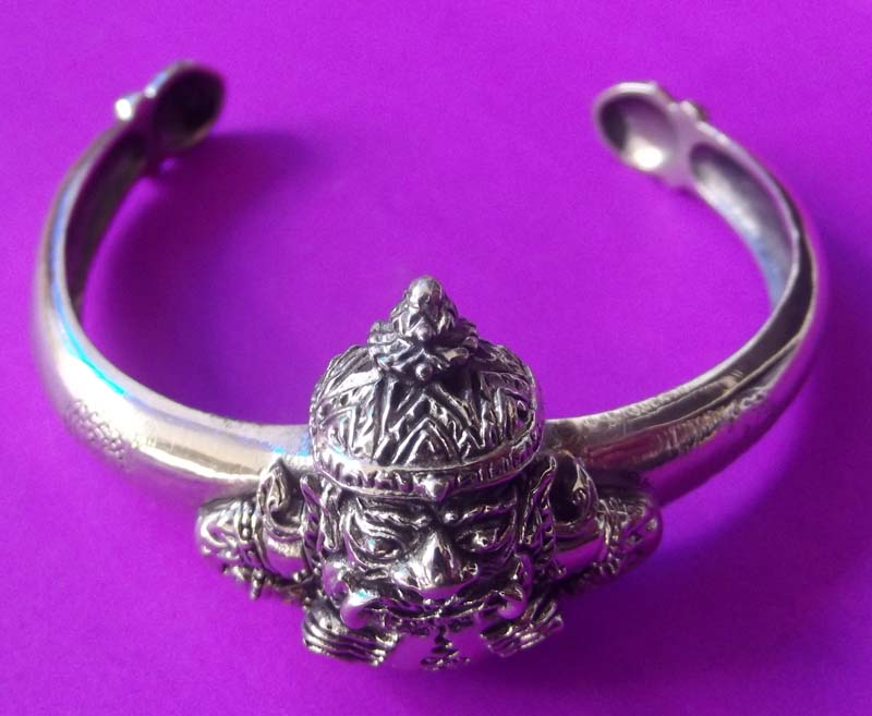 Gamlai Rahu (Small Size) - Nuea Albaca - Luang Por Tong Dam Intawaso - Wat Tham Tapian Tong (Lopburi) 2553 BE