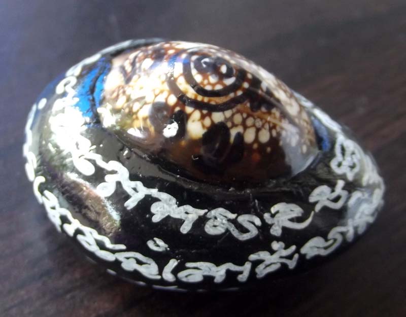 Bia Gae Sarapat Gan - Ud Suea (tiger amulet inserted) - protection from illness, physical and psychic attack with 8 magic spells - Luang Por Ap (Wat Tong Sai) 2553 BE