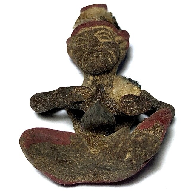 Lersi Por Gae Dtad Dton (Hin Bod Pong) - Hermit God Stone Grinding Sacred Powders amulet - Ajarn Plien (Wat Don Sala)