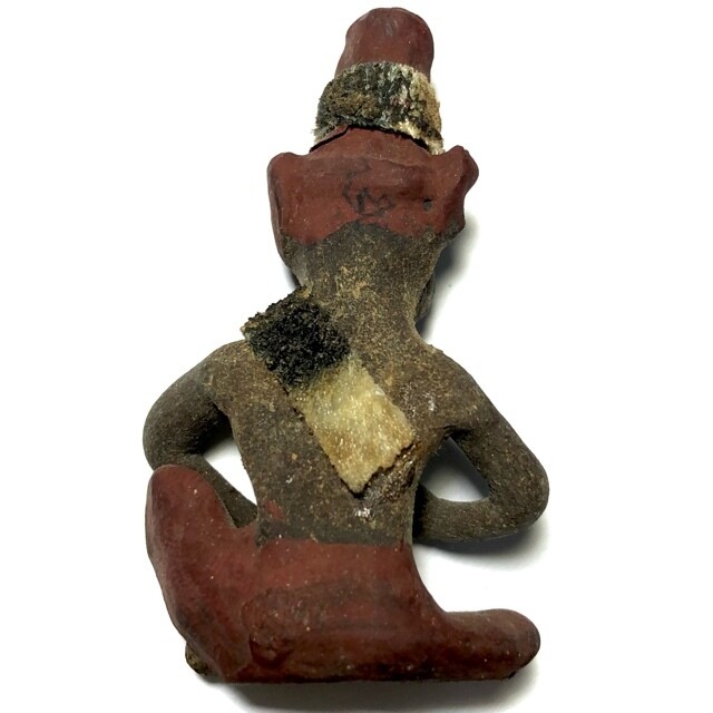 Lersi Por Gae Dtad Dton (Bod Ya) - Hermit God grinding herbs amulet - Ajarn Plien (Wat Don Sala)