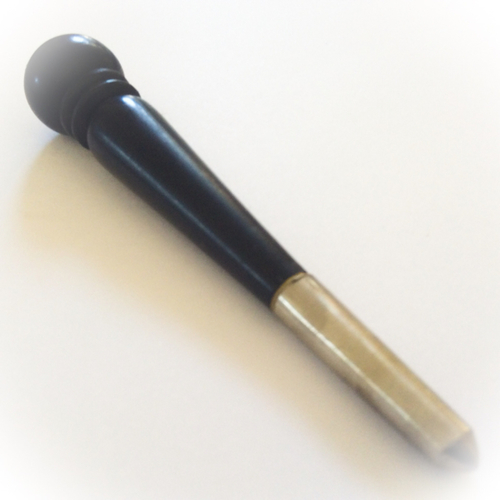 Mai Tao Gayasit Dton Khee Dtaay Plai Khee Bpen - Sacred Magic wand (4 Inch) Rare Paya Ngiw Dam Wood - Protection from Enemies &amp; Black Magic - Ajarn Chum Chai Kiree