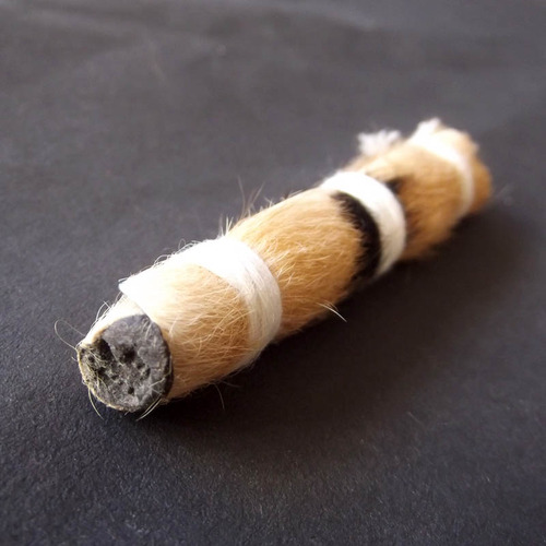Takrut Payakka La Sawat  (Hunting Tiger Spell for Power, Protection and Charm) Ud Pong Prai Maha Sanaeh (filled with Attraction Charm powders) - Ajarn Meng Khun Phaen