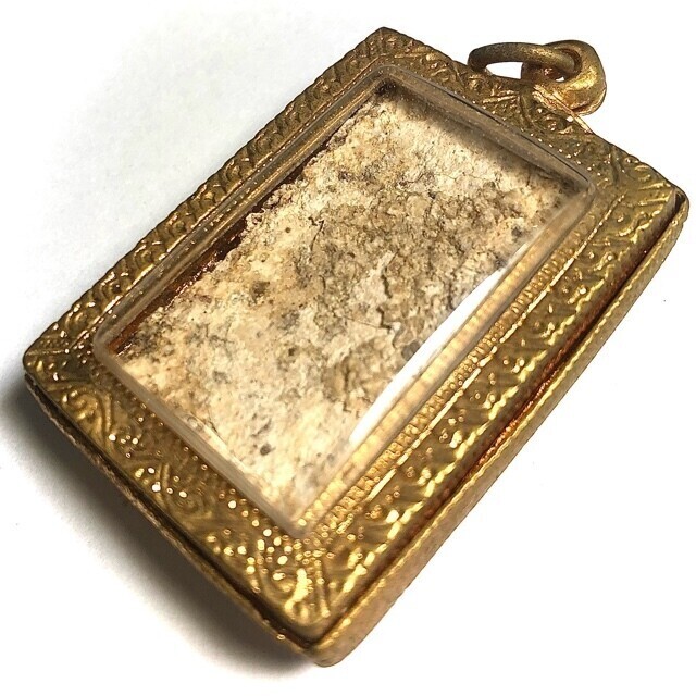 Pra Somdej Pim Pra Pratan Long Kru Ancient Amulet Removed from the Chedi Stupa 
 in 2556 BE Wat Rakang Kositaram