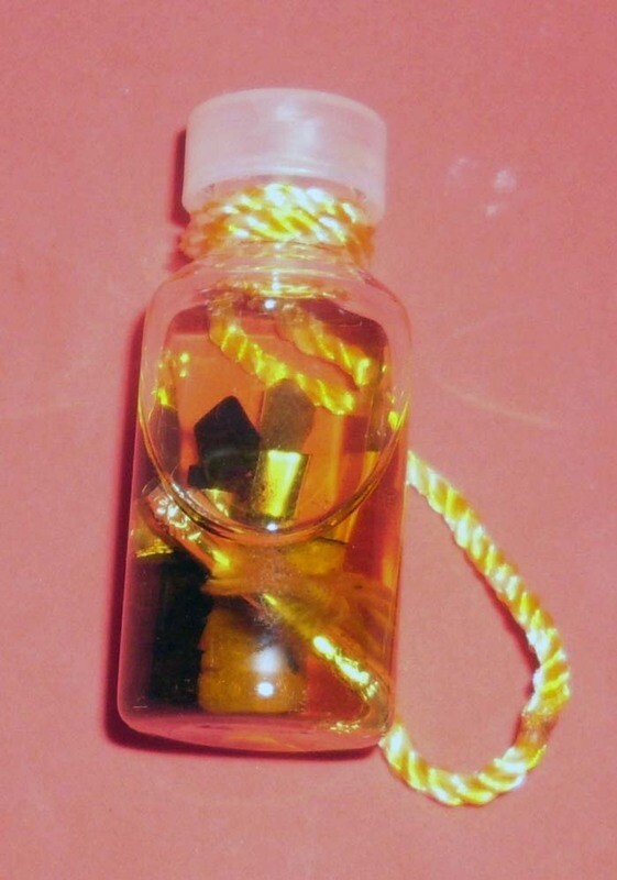 Rak Yom Takrut Maha Sanaeh in Magical Charm Oil - Luang Phu Hongs - Sussaan Tung Mon (Wat Petburi), Surin
