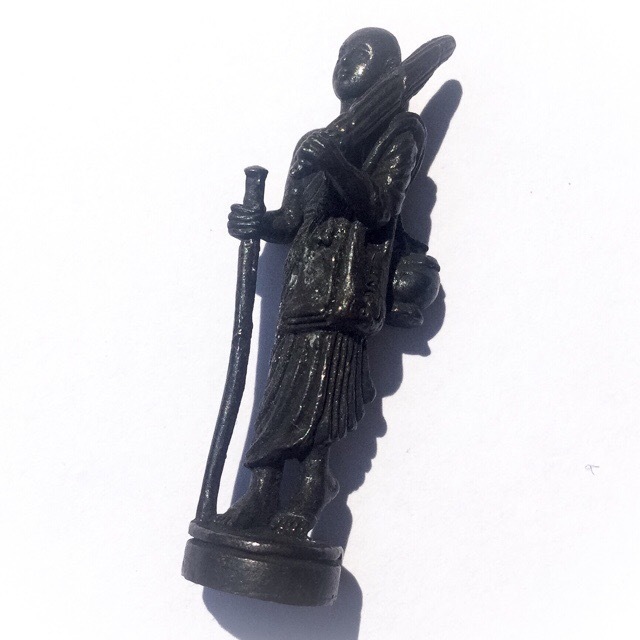 Pra Sivali Arahant Phu Lerd Choke Paen Duean 12 - Nuea Loha Rom Dam - Wat Sutat 2544 BE