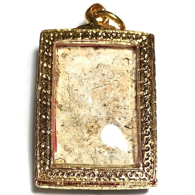 Pra Somdej Pim Pra Pratan Long Kru Ancient Amulet Removed from the Chedi Stupa 
 in 2556 BE Wat Rakang Kositaram