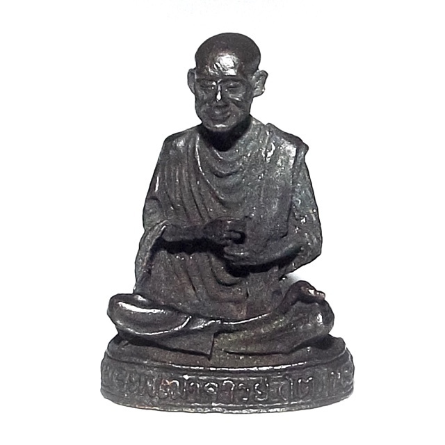 Roop Lor Somdej Pra Puttajarn (Dto) Prohmrangsri Wat Rakang Kositaram Anusorn 118 Pi Edition Loi Ongk Statuette 2533 BE