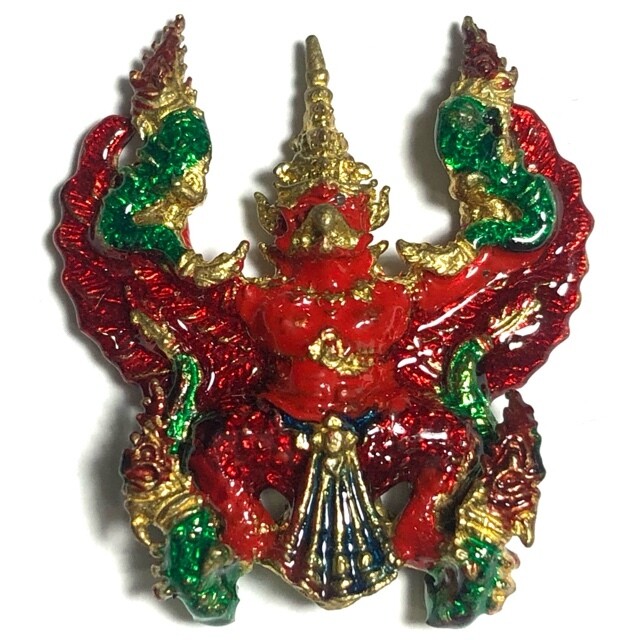 ​Paya Krut Gao Jaroen Pon Nuea Block Look Pern Long Ya Rachawadee 2559 BE Pra Ajarn La  Wat Soi Suwan