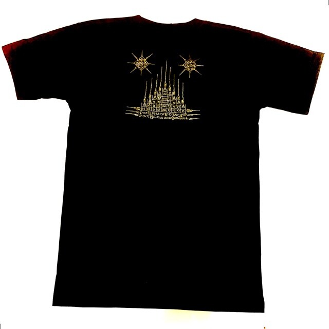 Sak Yant T-Shirt with Lersi Por Gae Yant Gao & Yord Yant Putsoorn