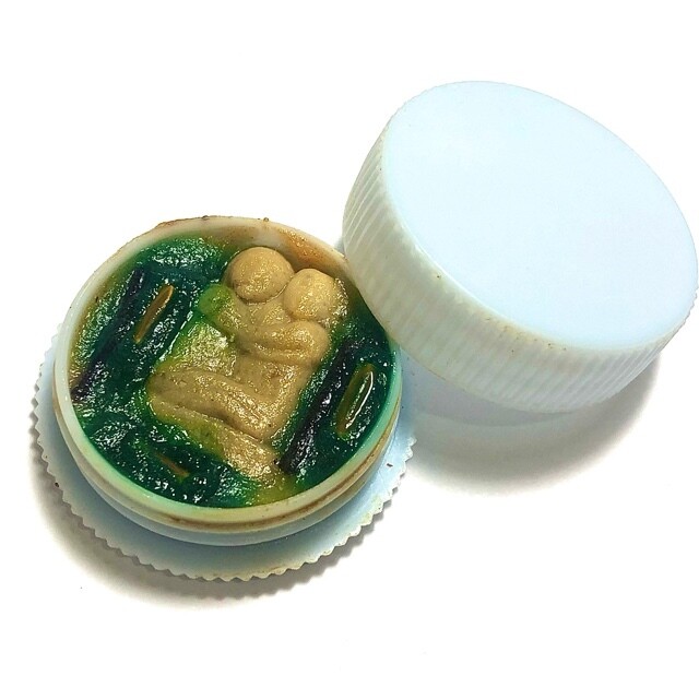 See Pherng Nang Prai Sanaeh Nam Ta Haeng Magical Metta Balm In Koo Takrut &amp; Sacred Woods Inserts Luang Phu Kamjun