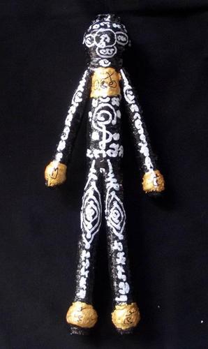 Hun Payont Baeb Boran Dtua Yai (Ai Geng Gang) - Jumbo Size 11.5 Inches high Multi-Purpose Ghost Soldier for Gambling and protection against thieves, danger, black magic - Luang Phu Bpun Tammabalo
