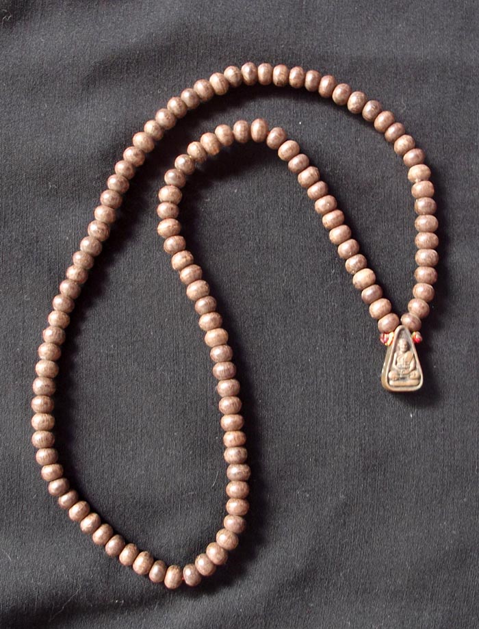 Prakam Mai Makham Prong Fa Saksit - Sacred Tamarind Tree Buddhist Rosary (Medium Size Unisex) with Guru Monk - Luang Por Sosingsi - Blessed &amp; Empowered for over 8 Years by Pra Ajarn Oe Putto Raksa