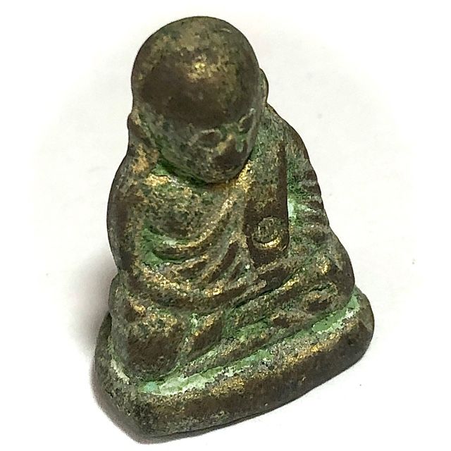 Pra Luang Por Ngern Wat Bang Klan Plord Pai Edition 2528 BE - Nuea Chanuan Gao - Luang Por Prueang Wat Hiranyaram (Bang Klan)