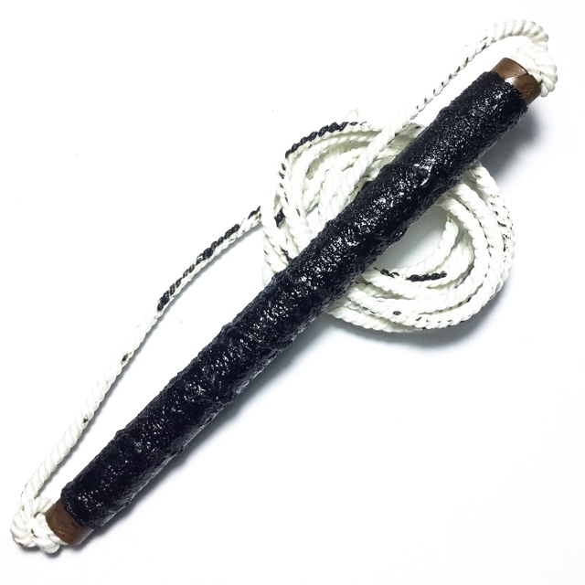 Takrut Yant Pra Jang-Ngang Maha Laluay 6 Inches Long - Stun Spell with Mercy Charm and Protection -  Pra Kroo Pern Wat Lard Chado
