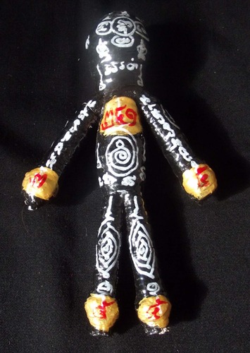 Hun Payont Baeb Boran (Ai Geng Gang) - Large Size 6.5 Inches high Multi-Purpose Ghost Soldier for Gambling and protection against thieves, danger, black magic - Luang Phu Bpun Tammabalo