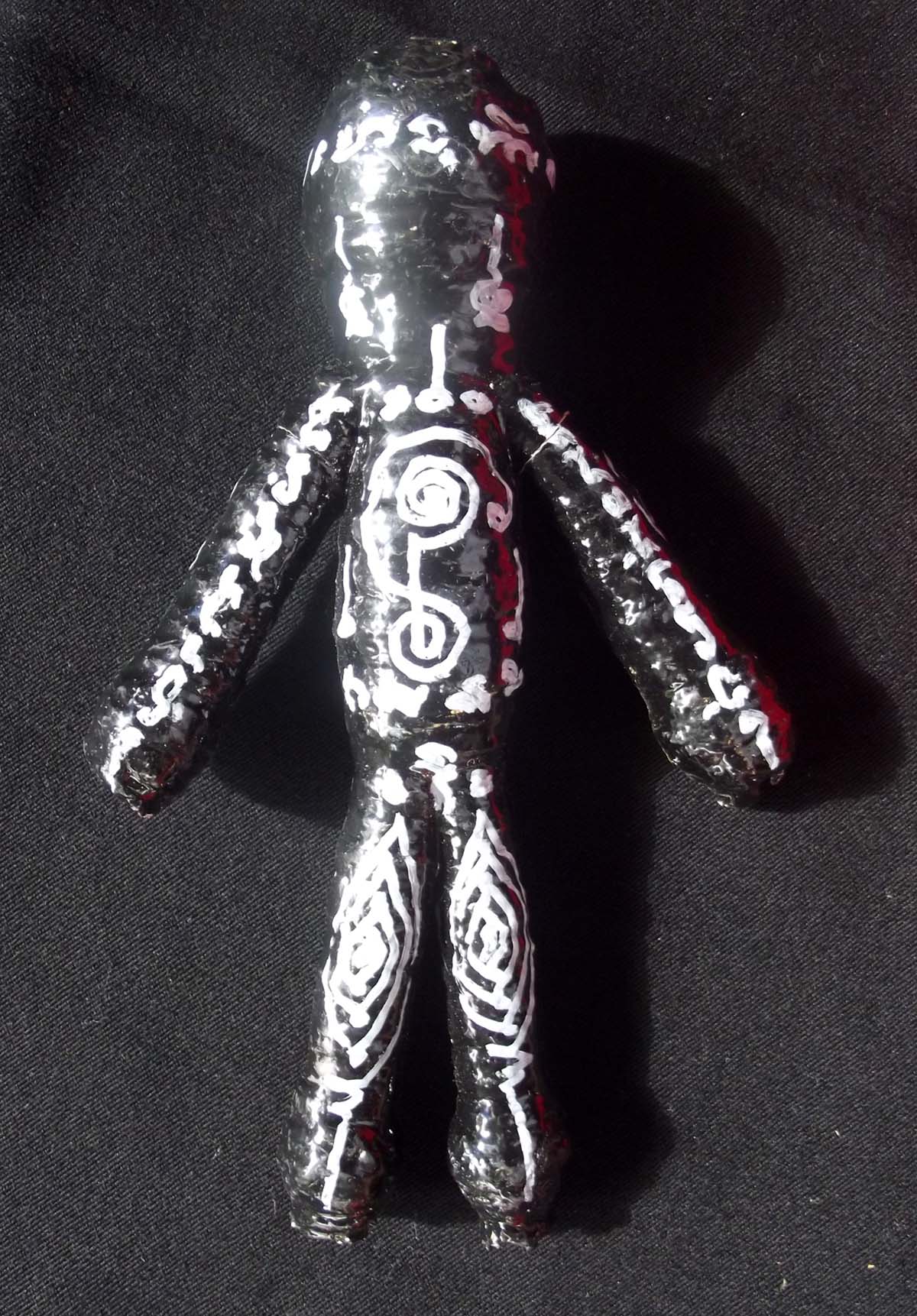 Hun Payont Baeb Boran (Ai Geng Gang) - Large Size 6.5 Inches high Multi-Purpose Ghost Soldier for Gambling and protection against thieves, danger, black magic - Luang Phu Bpun Tammabalo