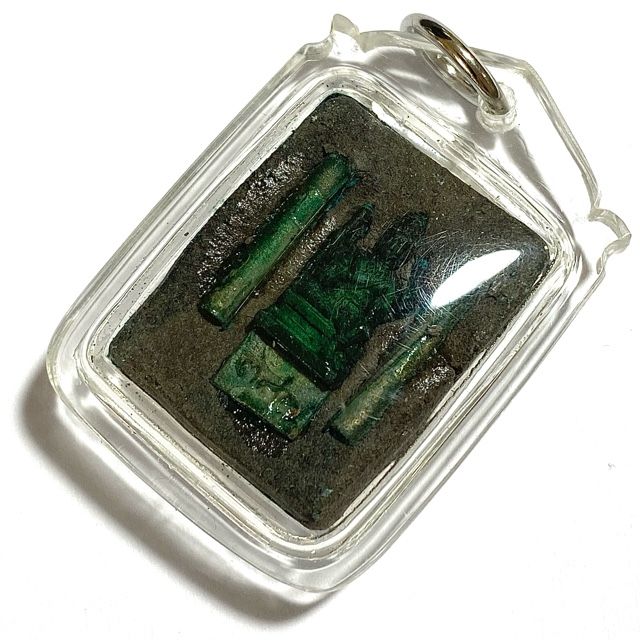 Taep Pragaes Deity locket - Pra Kroo Pisit Athagarn, Wat Pratat Noi 2552 BE Free Casing