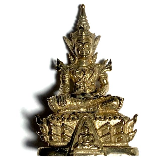 Pra Kring Nang Paya Song Krueang Pim Yai (Large) 4 x 2.5 Cm - Nuea Khan Long Hin - Sethee Nang Paya 2556 BE Edition - Wat Nang Paya