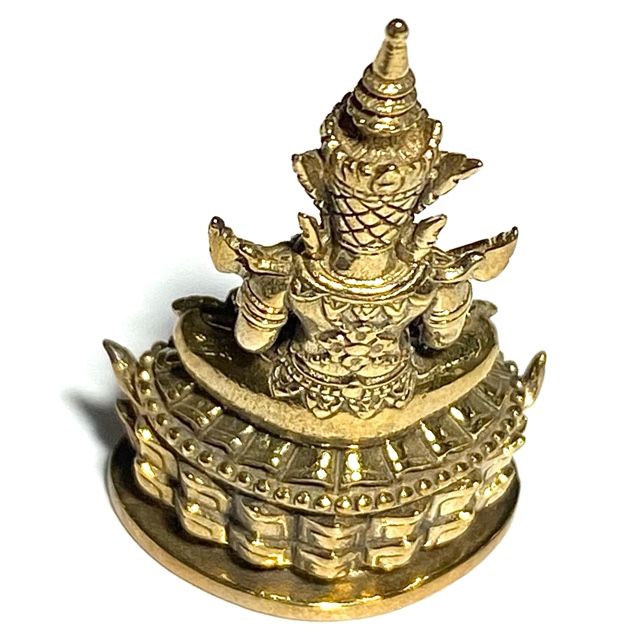 Pra Kring Nang Paya Song Krueang Pim Lek (Small) 3.2 x 2 Cm - Nuea Khan Long Hin - Sethee Nang Paya 2556 BE Edition - Wat Nang Paya