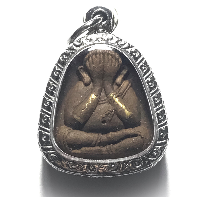 Pra Pid Ta Maha Lap Sanaeh Sri Mongkol 2559 BE - Maha Wan 108 Powders 2 Takrut Khaen - Luang Por Raks Analayo - Wat Sutawat Vipassana
