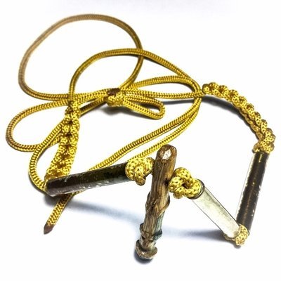 Palad Khik Mai Moke Gae Ling Lom + 3 Takrut for Seduction Wealth and Protection - Ta Poon (Forest Lay Sorceror)