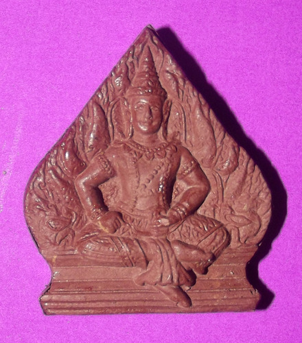 Khun Phaen Prai Um Sap (Khun Phaen holding Treasures - Business Sales Amulet) - Nuea Pong Puttakun Roey Wan Dork Tong - Phu Mor Nak Paetch Saeng Keow 2544 BE