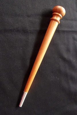 Mai Tao Gayasit Dton Khee Dtaay Plai Khee Bpen 2524 BE - Sacred Magic wand 7 Inches long - Protection from Enemies and Black Magic - Ajarn Chum Chai Kiree
