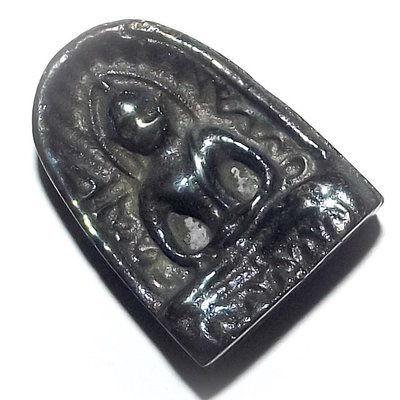 Pra Sum Gor (Benjapakee amulet) - Nuea Lek Lai Nam Neung See Peek Malaeng Tap (Buddha in Meditation made from pure Lek Lai) - Luang Por Hone (Huan) - Wat Putai Sawan 2548 BE