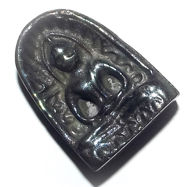 Pra Sum Gor (Benjapakee amulet) - Nuea Lek Lai Nam Neung See Peek Malaeng Tap (Buddha in Meditation made from pure Lek Lai) - Luang Por Hone (Huan) - Wat Putai Sawan 2548 BE
