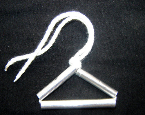 Takrut Sariga Plaeng Roop Dtamrap Sam Dork (triple Sariga takrut) - Luang Por Sangiam Asiyano - Wat Tung Bang Ing Wiharn (Sri Saket)