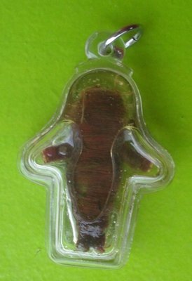 Hun Payont Baeb Boran - Chae Nam Man Wan Sanaeh (soaked in charm oil) - Ancient formula Hun Payont effigy - Luang Por Bpun