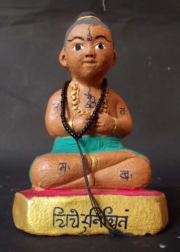 Kumarn Tong Jom Khamang Waet (Sorceror Kumarn) 2.5 Inches Wide x 4 Inches high Bucha statue for Good Business, Luck in Gambling, Promotion Seeking and Acquire Riches - Pra Ajarn Taep Pongsawadarn