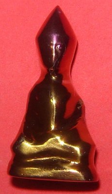Pra Pang Sadung Marn - Nuea Lek Lai Nam Neung See Tong Pla Hlai Gaes Muang (Buddha subduing Mara made from pure Lek Lai) - Luang Por Hone (Huan) - Wat Putai Sawan