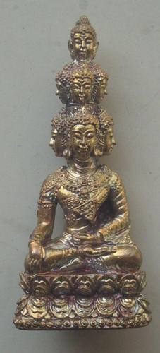 Pra Kring Navagote Mahasethee (Nine Faced Buddha for immense riches) - Navaloha - Luang Phu Pa