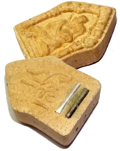Khun Phaen Prai Kumarn - Nuea Pong Prai Kumarn - Blessed by 7 Great Masters of Maha Sanaeh - 5 Takrut - LP In, Saman, Khern, Goey, Pongnoi, Khandti, Pan